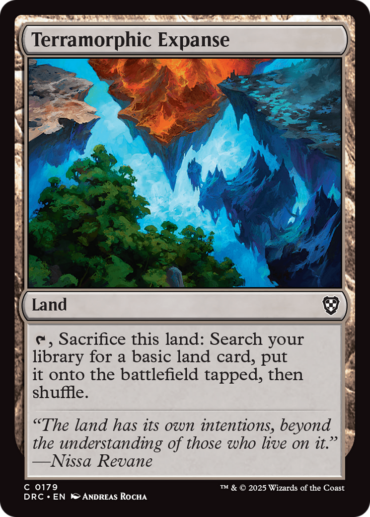 Terramorphic Expanse [Aetherdrift Commander] - Magic: The Gathering - Card Brawlers | Quebec | Canada |