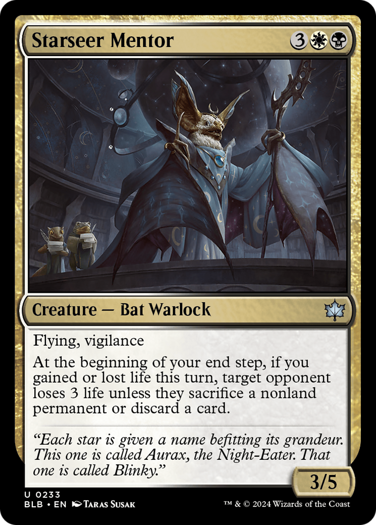 Starseer Mentor [Bloomburrow] - Magic: The Gathering - Card Brawlers | Quebec | Canada |