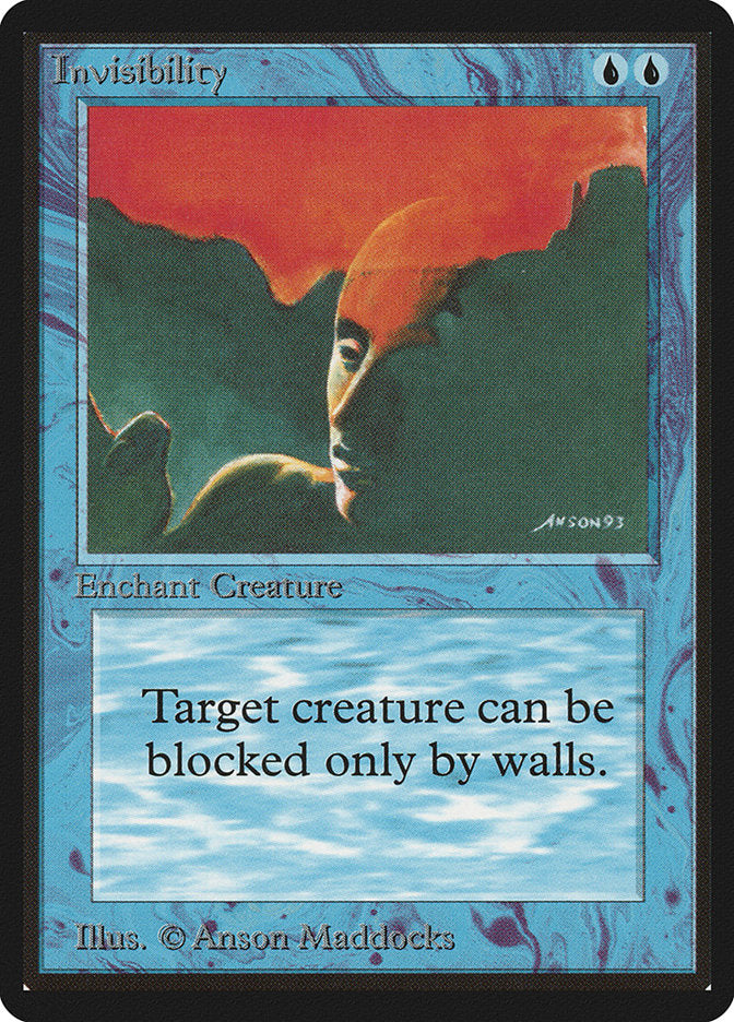 Invisibility [Beta Edition] - Magic: The Gathering - Card Brawlers | Quebec | Canada |