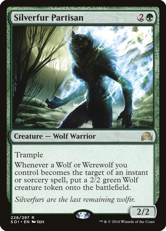 Silverfur Partisan [Shadows over Innistrad] - Magic: The Gathering - Card Brawlers | Quebec | Canada |