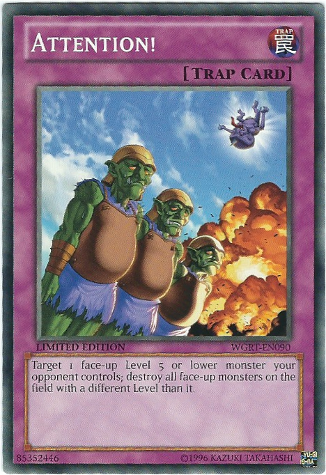 Attention! [WGRT-EN090] Common - Yu-Gi-Oh! - Card Brawlers | Quebec | Canada |