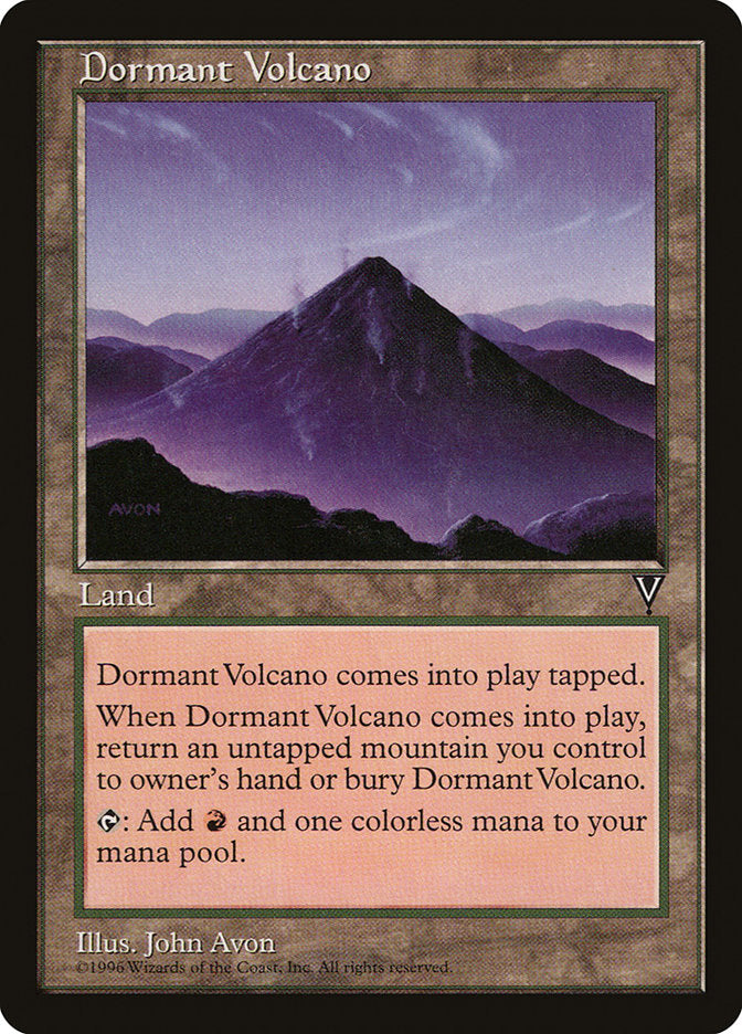 Dormant Volcano [Visions] - Magic: The Gathering - Card Brawlers | Quebec | Canada |