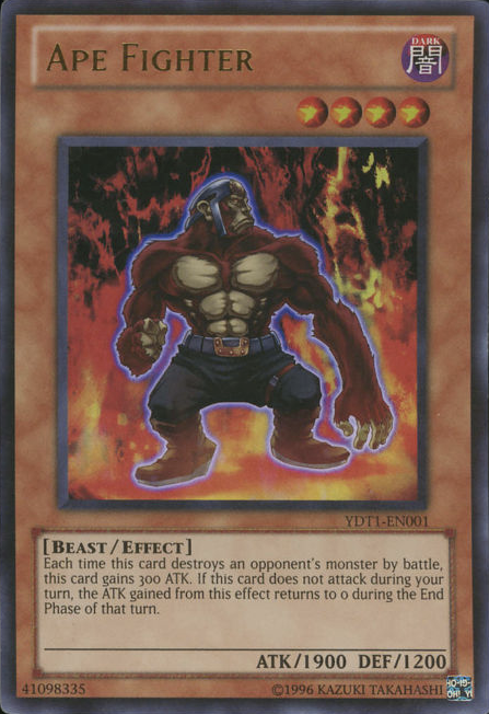 Ape Fighter (5D's Duel Transer) [YDT1-EN001] Ultra Rare - Yu-Gi-Oh! - Card Brawlers | Quebec | Canada |