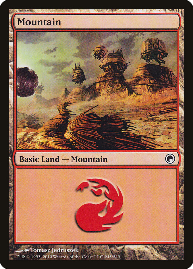 Mountain (245) [Scars of Mirrodin] - Magic: The Gathering - Card Brawlers | Quebec | Canada |