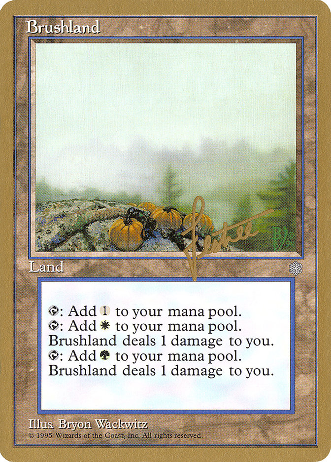Brushland (Bertrand Lestree) [Pro Tour Collector Set] - Magic: The Gathering - Card Brawlers | Quebec | Canada |