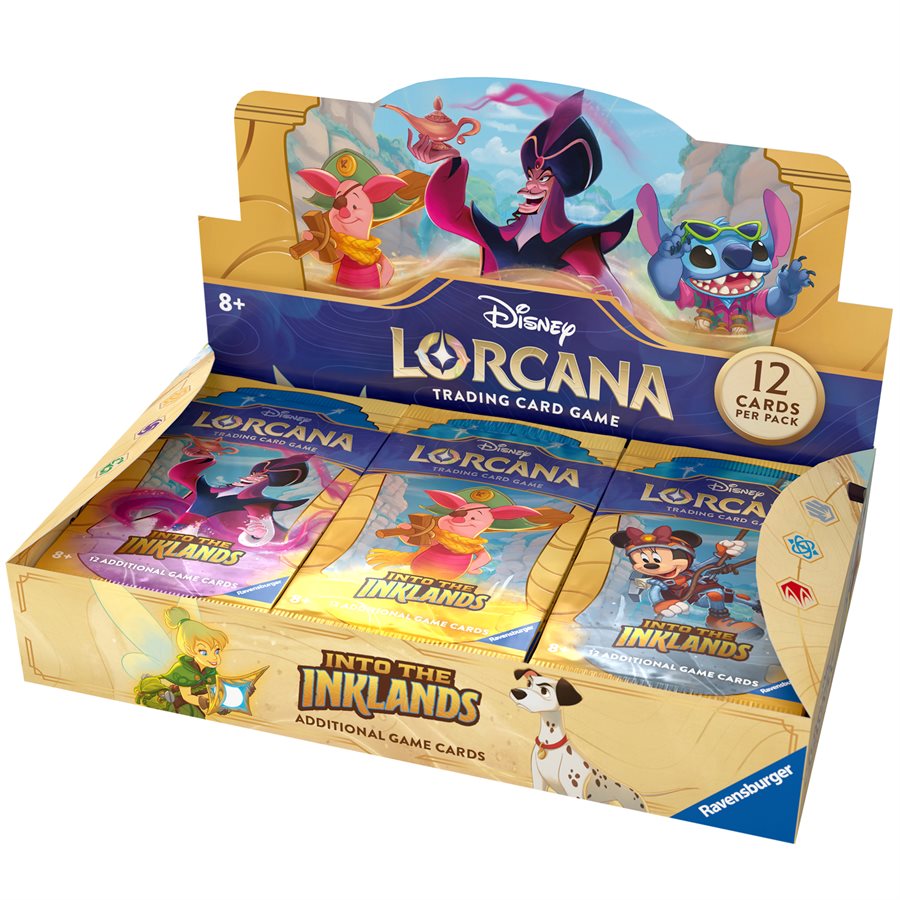 Disney Lorcana: Into The Inklands: Booster Display (PREORDER) February 23, 2024 - Card Brawlers | Quebec | Canada | Yu-Gi-Oh!