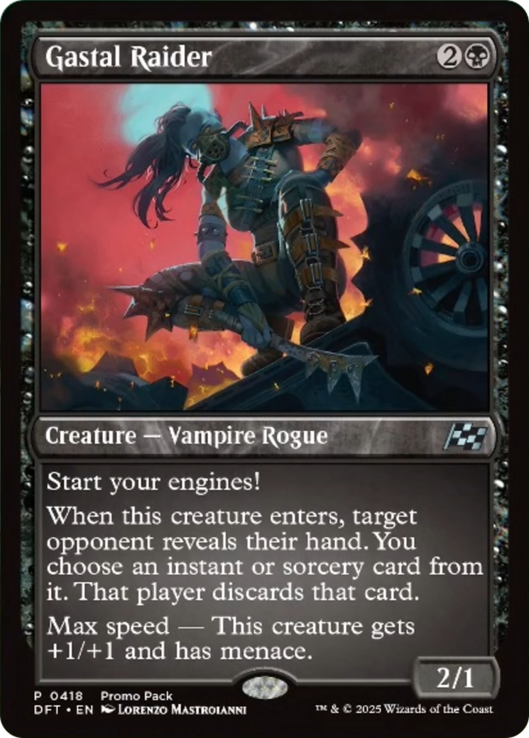 Gastal Raider (Promo Pack) [Aetherdrift Promos] - Magic: The Gathering - Card Brawlers | Quebec | Canada |