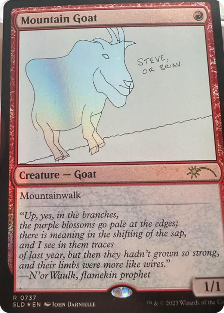Mountain Goat [Secret Lair Drop Series] - Magic: The Gathering - Card Brawlers | Quebec | Canada |
