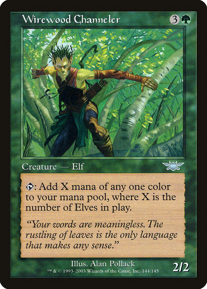 Wirewood Channeler [Legions] - Magic: The Gathering - Card Brawlers | Quebec | Canada |