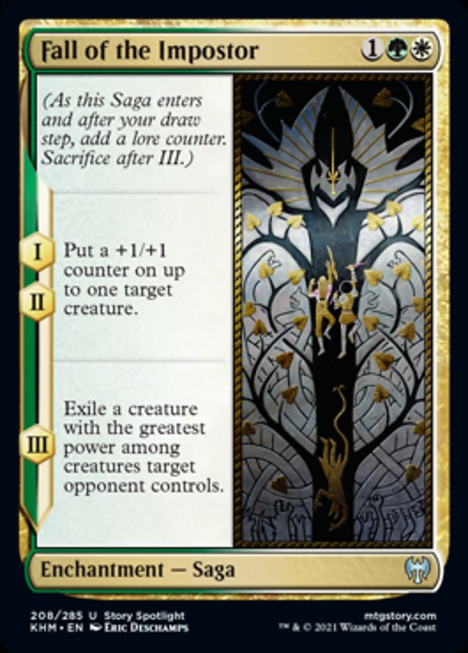 Fall of the Impostor [Kaldheim] - Magic: The Gathering - Card Brawlers | Quebec | Canada |