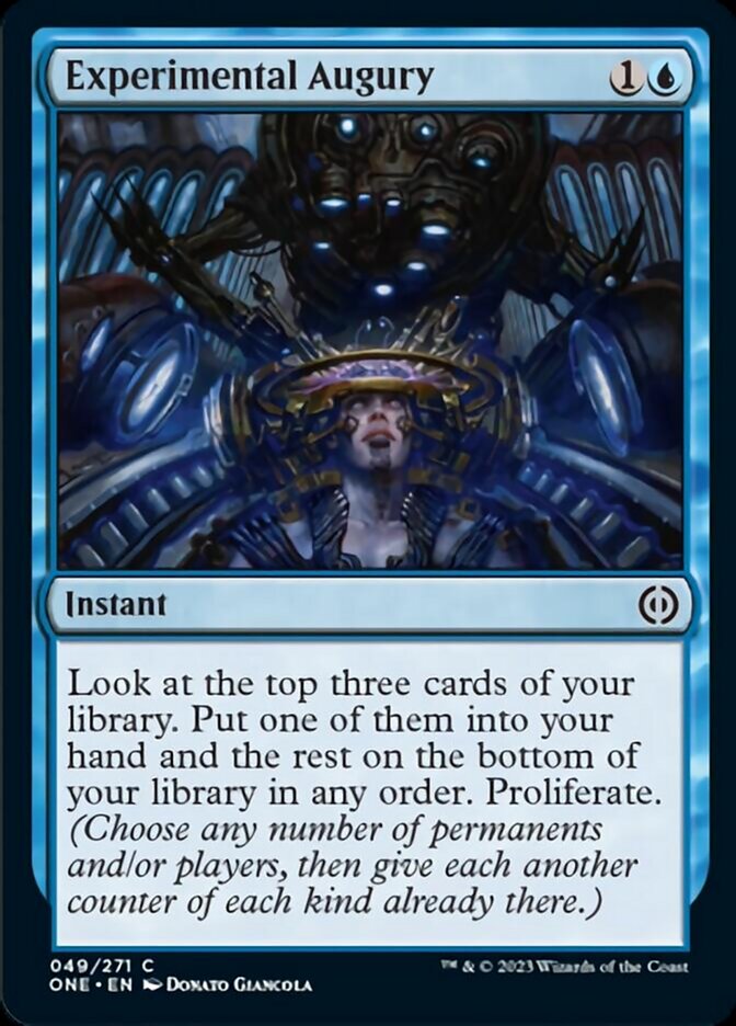 Experimental Augury [Phyrexia: All Will Be One] - Magic: The Gathering - Card Brawlers | Quebec | Canada |
