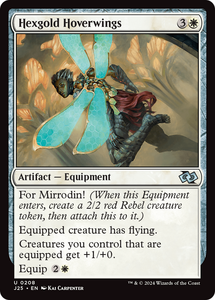 Hexgold Hoverwings [Foundations Jumpstart] - Magic: The Gathering - Card Brawlers | Quebec | Canada |