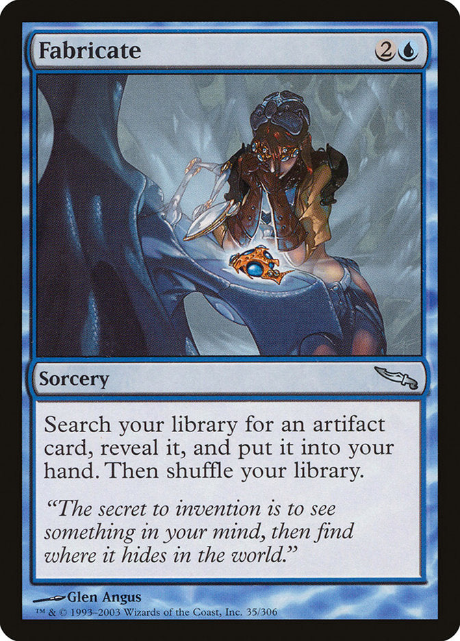 Fabricate [Mirrodin] - Magic: The Gathering - Card Brawlers | Quebec | Canada |