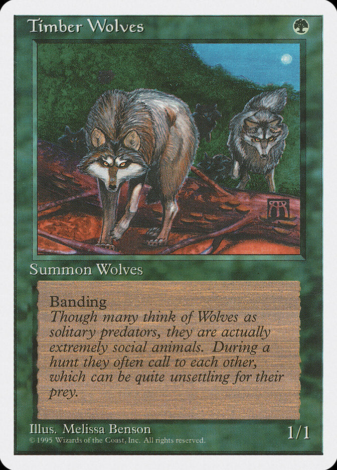 Timber Wolves [Fourth Edition] - Magic: The Gathering - Card Brawlers | Quebec | Canada |