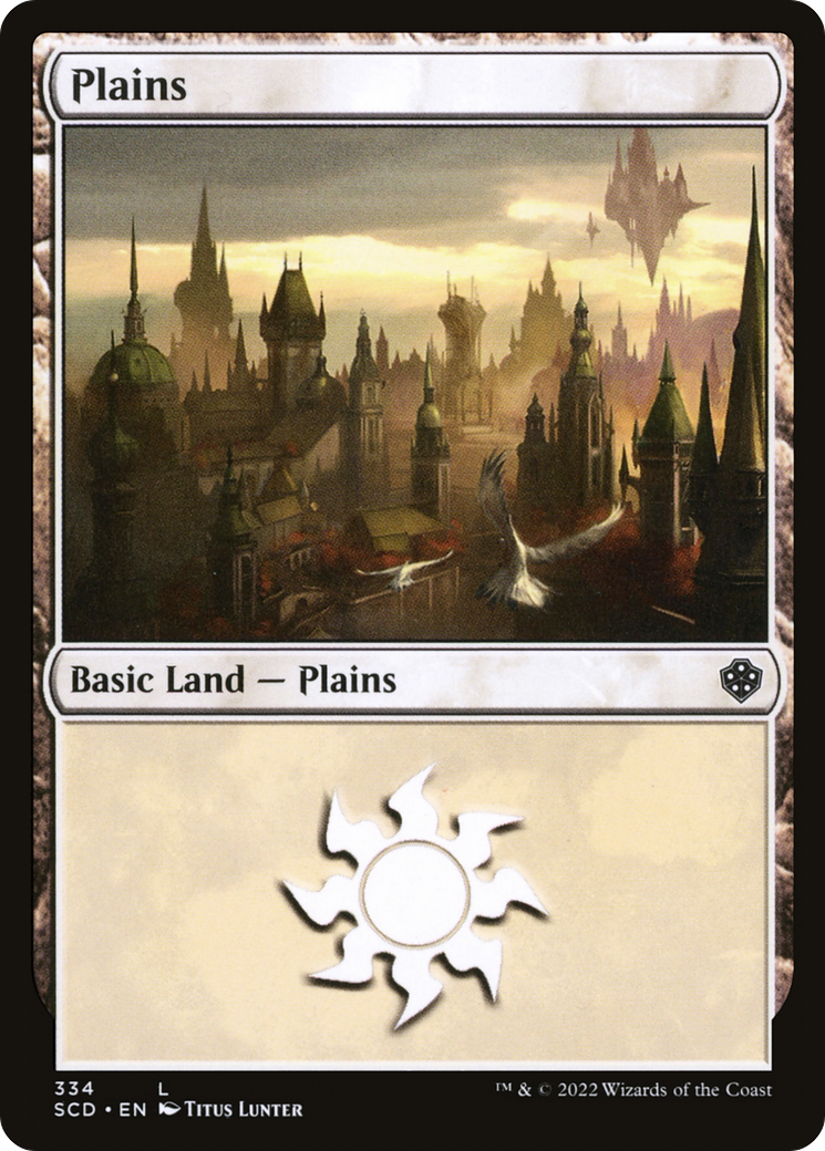 Plains (334) [Starter Commander Decks] - Magic: The Gathering - Card Brawlers | Quebec | Canada |