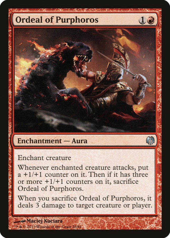 Ordeal of Purphoros [Duel Decks: Heroes vs. Monsters] - Magic: The Gathering - Card Brawlers | Quebec | Canada |