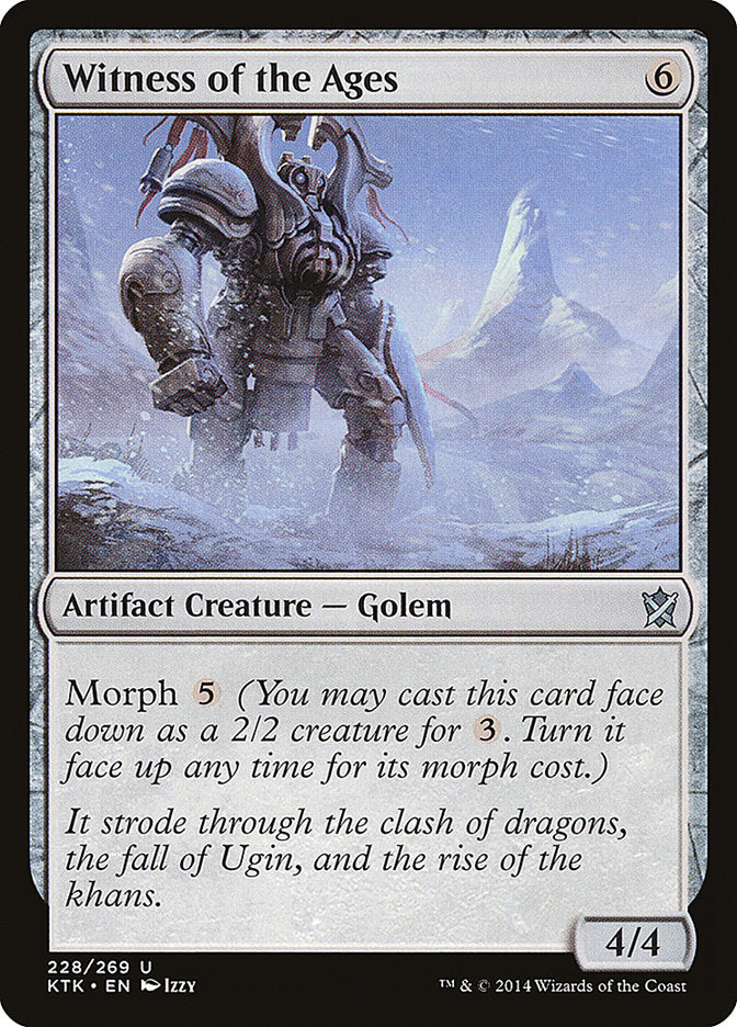 Witness of the Ages [Khans of Tarkir] - Magic: The Gathering - Card Brawlers | Quebec | Canada |