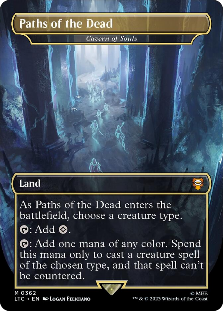 Paths of the Dead - Cavern of Souls (Surge Foil Realms and Relics) [The Lord of the Rings: Tales of Middle-Earth Commander] - Magic: The Gathering - Card Brawlers | Quebec | Canada |