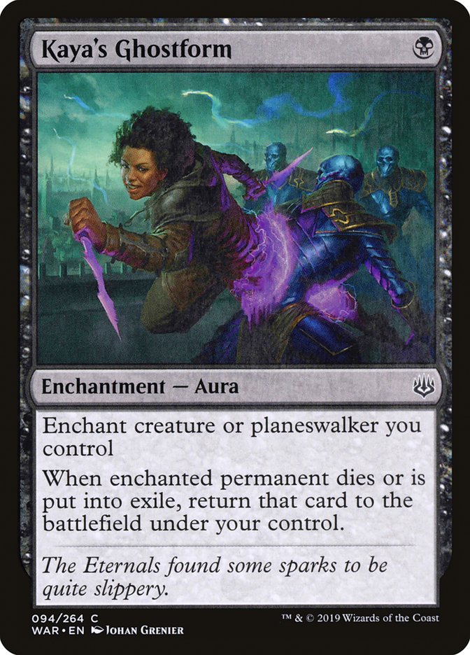 Kaya's Ghostform [War of the Spark] - Magic: The Gathering - Card Brawlers | Quebec | Canada |