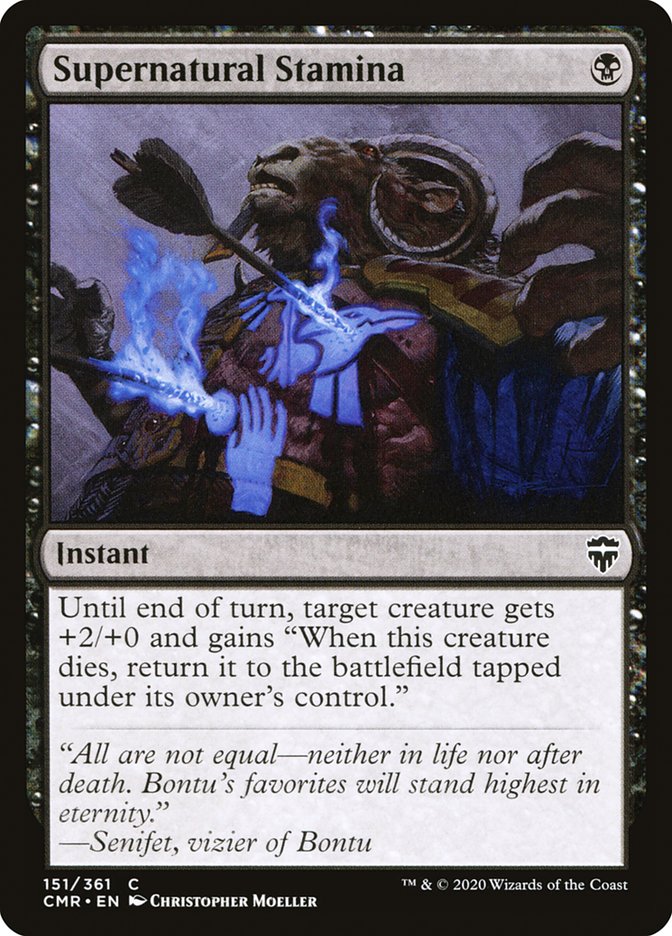 Supernatural Stamina [Commander Legends] - Magic: The Gathering - Card Brawlers | Quebec | Canada |