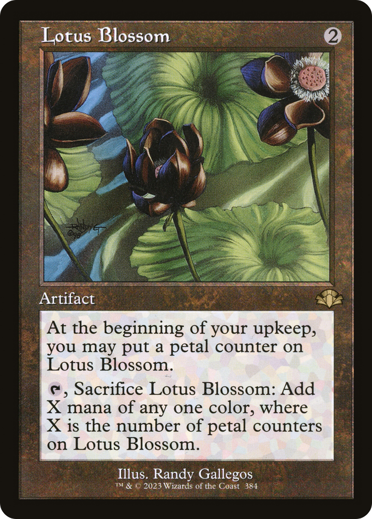 Lotus Blossom (Retro) [Dominaria Remastered] - Magic: The Gathering - Card Brawlers | Quebec | Canada |