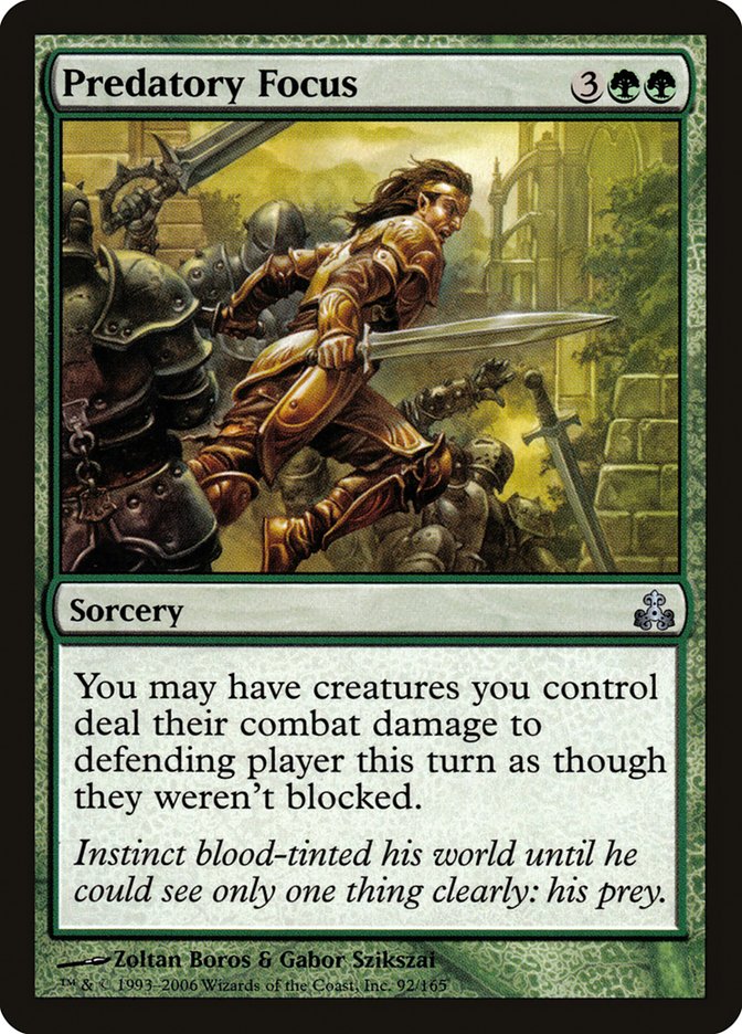 Predatory Focus [Guildpact] - Magic: The Gathering - Card Brawlers | Quebec | Canada |
