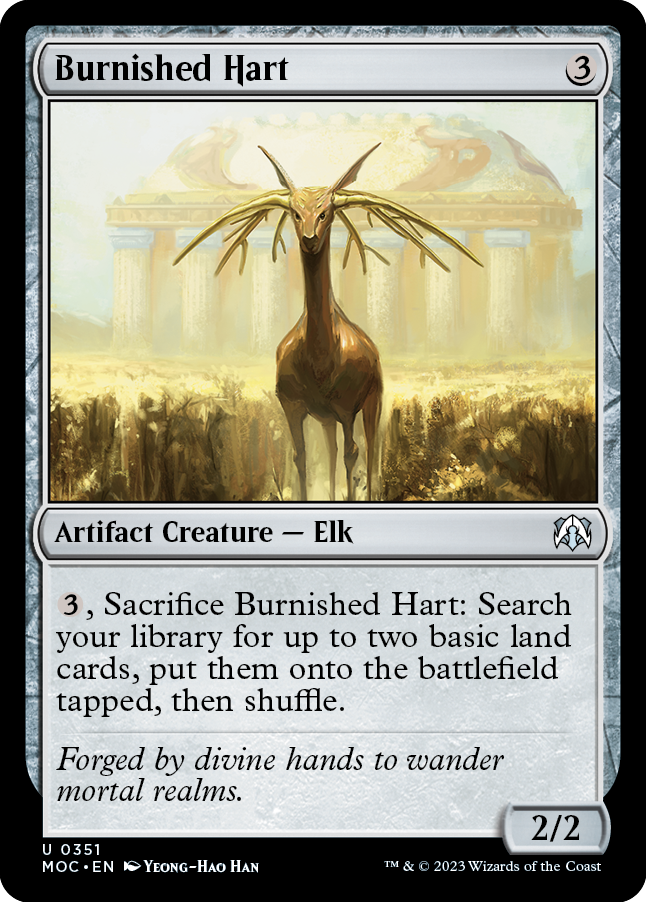 Burnished Hart [March of the Machine Commander] - Magic: The Gathering - Card Brawlers | Quebec | Canada |