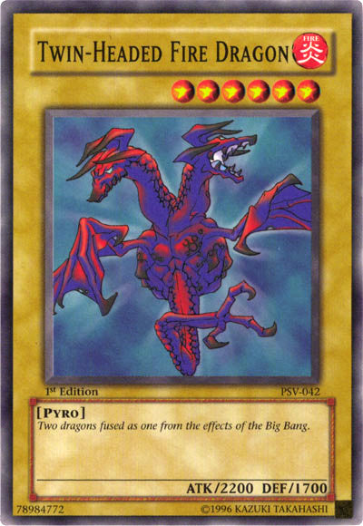 Twin-Headed Fire Dragon [PSV-042] Common - Yu-Gi-Oh! - Card Brawlers | Quebec | Canada |