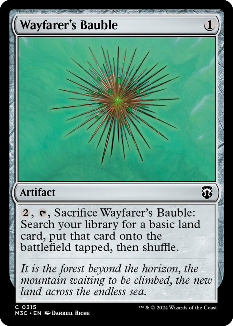 Wayfarer's Bauble (Ripple Foil) [Modern Horizons 3 Commander] - Magic: The Gathering - Card Brawlers | Quebec | Canada |