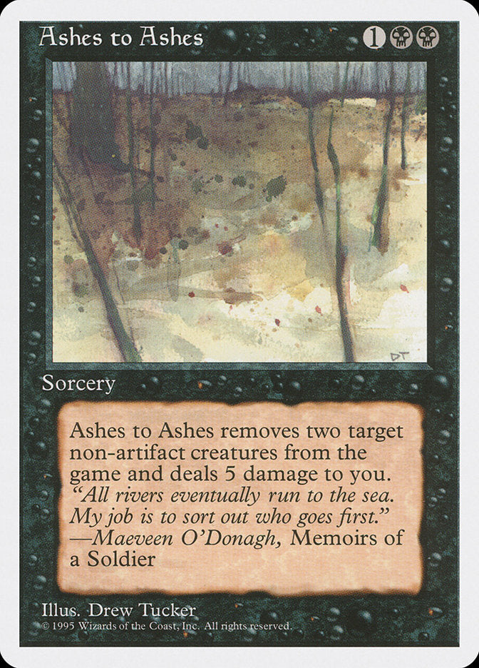 Ashes to Ashes [Fourth Edition] - Magic: The Gathering - Card Brawlers | Quebec | Canada |