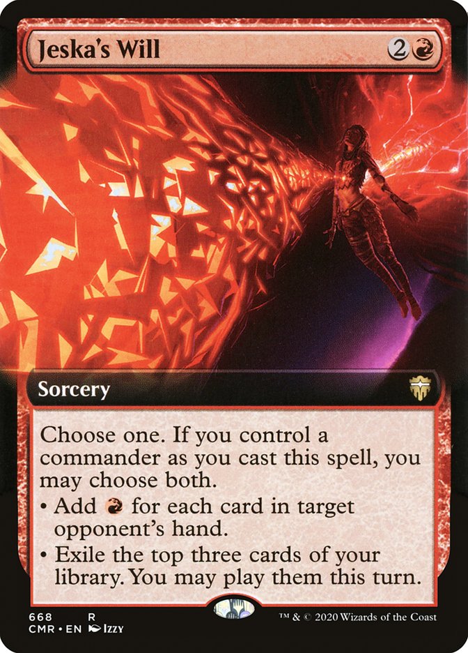 Jeska's Will (Extended Art) [Commander Legends] - Magic: The Gathering - Card Brawlers | Quebec | Canada |