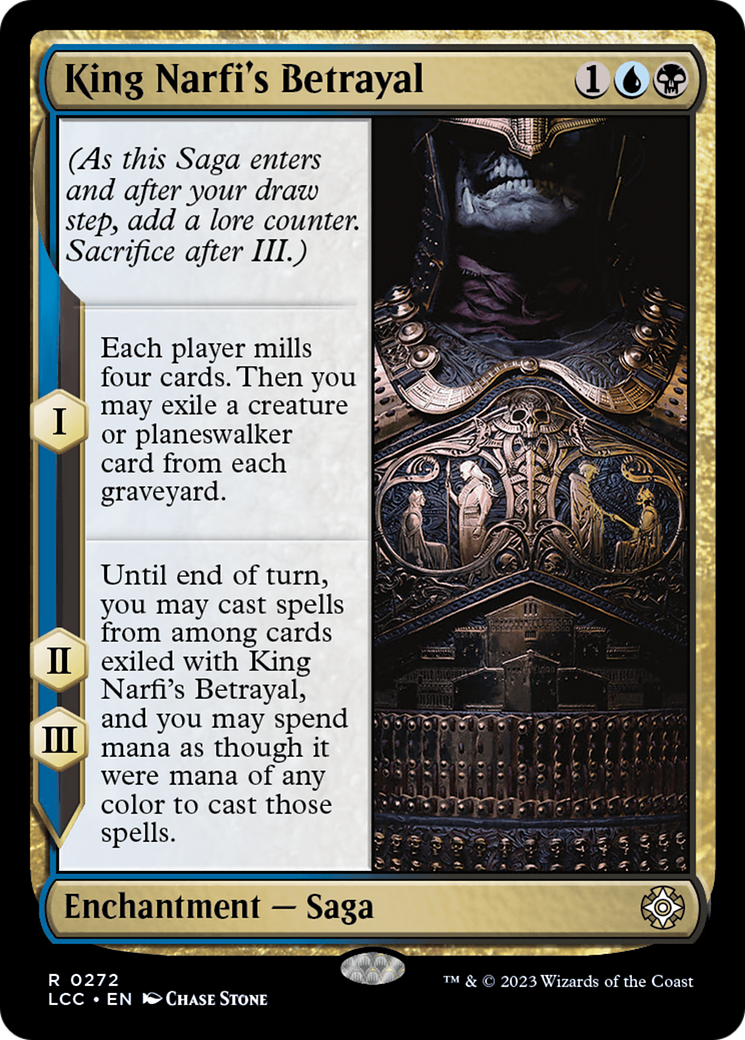 King Narfi's Betrayal [The Lost Caverns of Ixalan Commander] - Magic: The Gathering - Card Brawlers | Quebec | Canada |