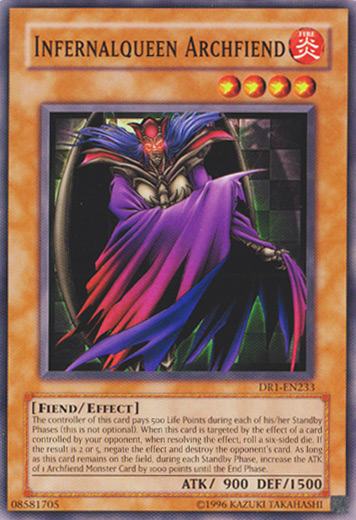 Infernalqueen Archfiend [DR1-EN233] Common - Yu-Gi-Oh! - Card Brawlers | Quebec | Canada |