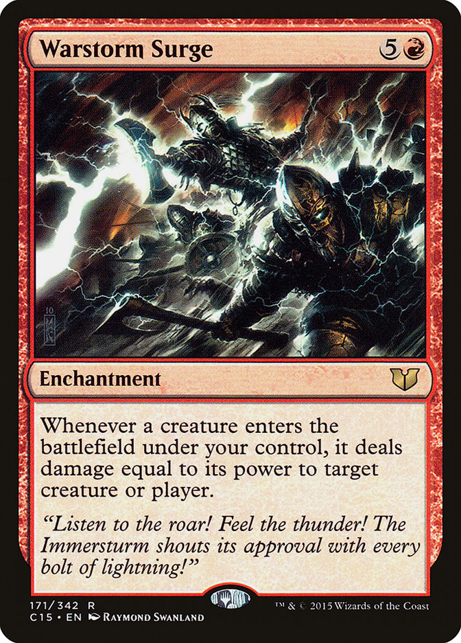 Warstorm Surge [Commander 2015] - Magic: The Gathering - Card Brawlers | Quebec | Canada |