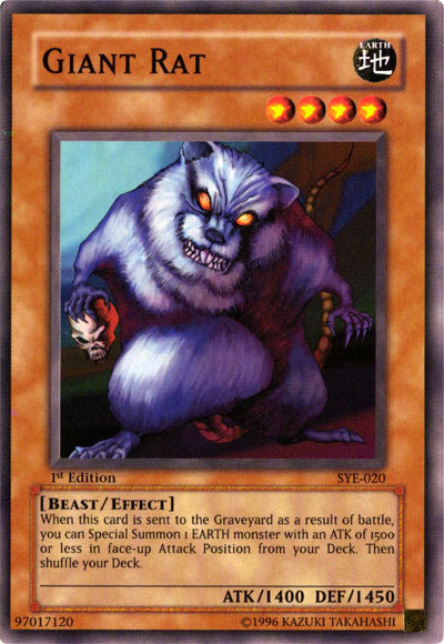 Giant Rat [SYE-020] Common - Yu-Gi-Oh! - Card Brawlers | Quebec | Canada |