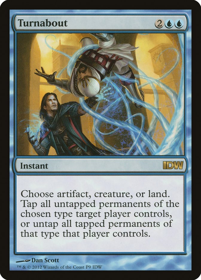 Turnabout [IDW Comics 2012] - Magic: The Gathering - Card Brawlers | Quebec | Canada |