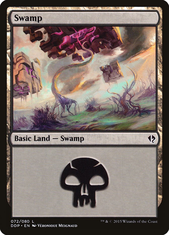 Swamp (72) [Duel Decks: Zendikar vs. Eldrazi] - Magic: The Gathering - Card Brawlers | Quebec | Canada |
