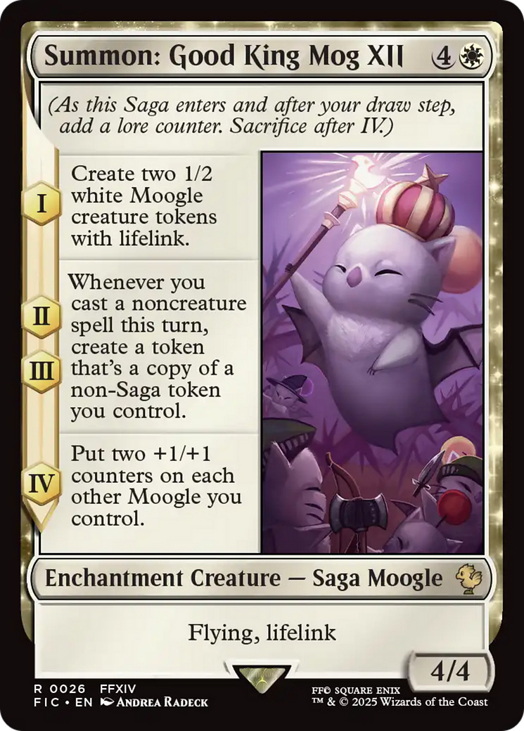 Summon: Good King Mog XII [FINAL FANTASY Commander] - Magic: The Gathering - Card Brawlers | Quebec | Canada |