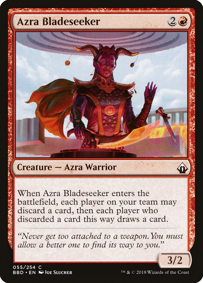 Azra Bladeseeker [Battlebond] - Magic: The Gathering - Card Brawlers | Quebec | Canada |