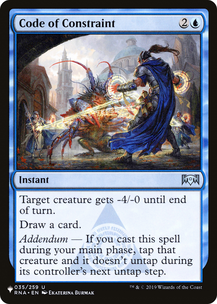 Code of Constraint [The List] - Magic: The Gathering - Card Brawlers | Quebec | Canada |