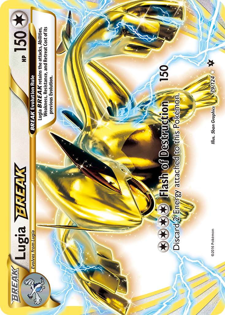 Lugia BREAK (79/124) [XY: Fates Collide] - Pokémon - Card Brawlers | Quebec | Canada |