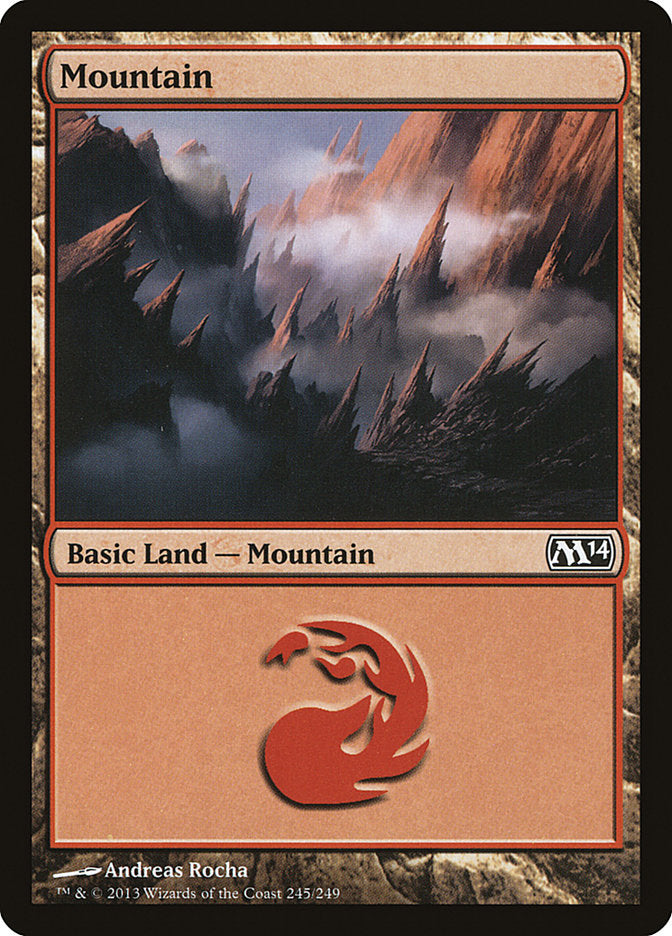 Mountain (245) [Magic 2014] - Magic: The Gathering - Card Brawlers | Quebec | Canada |