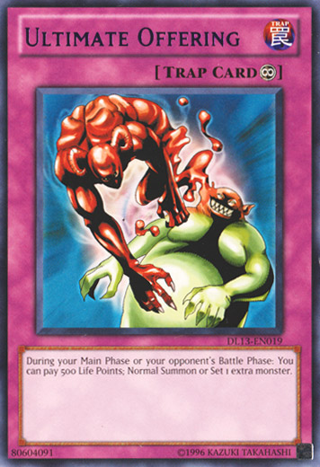 Ultimate Offering (Purple) [DL13-EN019] Rare - Yu-Gi-Oh! - Card Brawlers | Quebec | Canada |