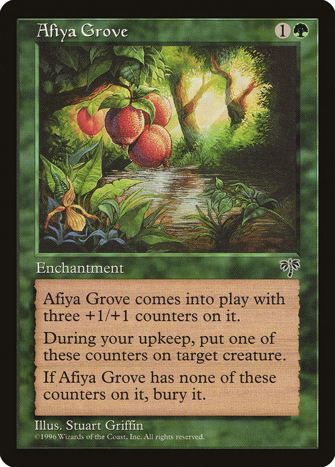 Afiya Grove [Mirage] - Magic: The Gathering - Card Brawlers | Quebec | Canada |