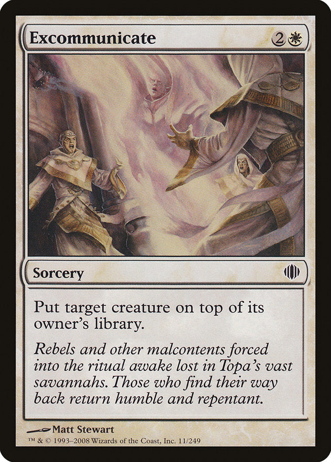 Excommunicate [Shards of Alara] - Magic: The Gathering - Card Brawlers | Quebec | Canada |