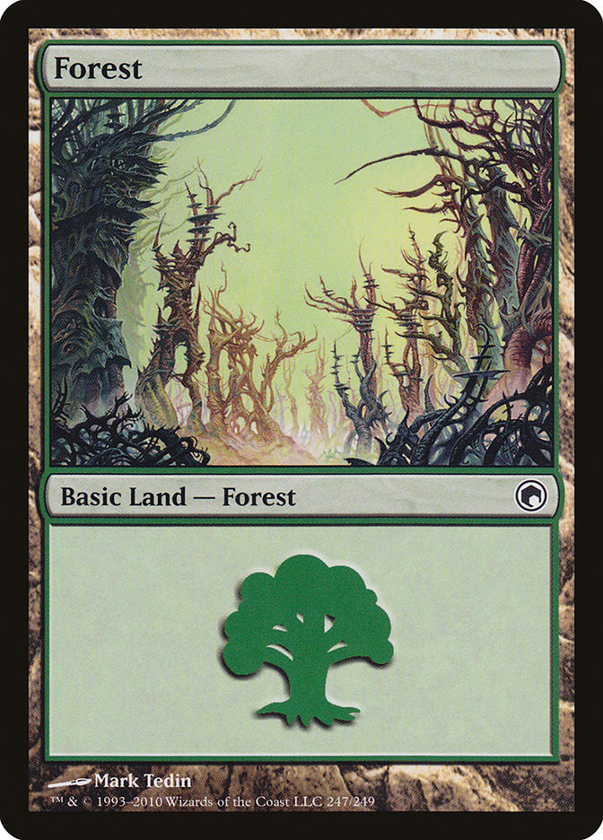 Forest (247) [Scars of Mirrodin] - Magic: The Gathering - Card Brawlers | Quebec | Canada |