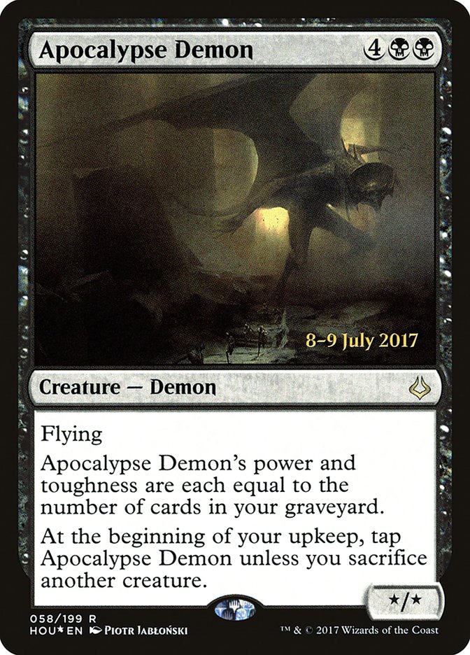 Apocalypse Demon [Hour of Devastation Prerelease Promos] - Magic: The Gathering - Card Brawlers | Quebec | Canada |