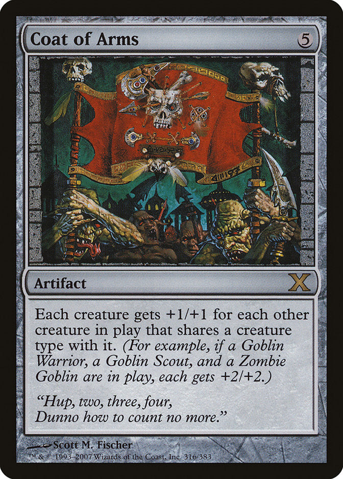 Coat of Arms [Tenth Edition] - Magic: The Gathering - Card Brawlers | Quebec | Canada |
