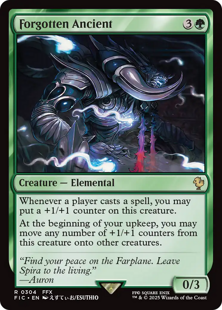 Forgotten Ancient [FINAL FANTASY Commander] - Magic: The Gathering - Card Brawlers | Quebec | Canada |