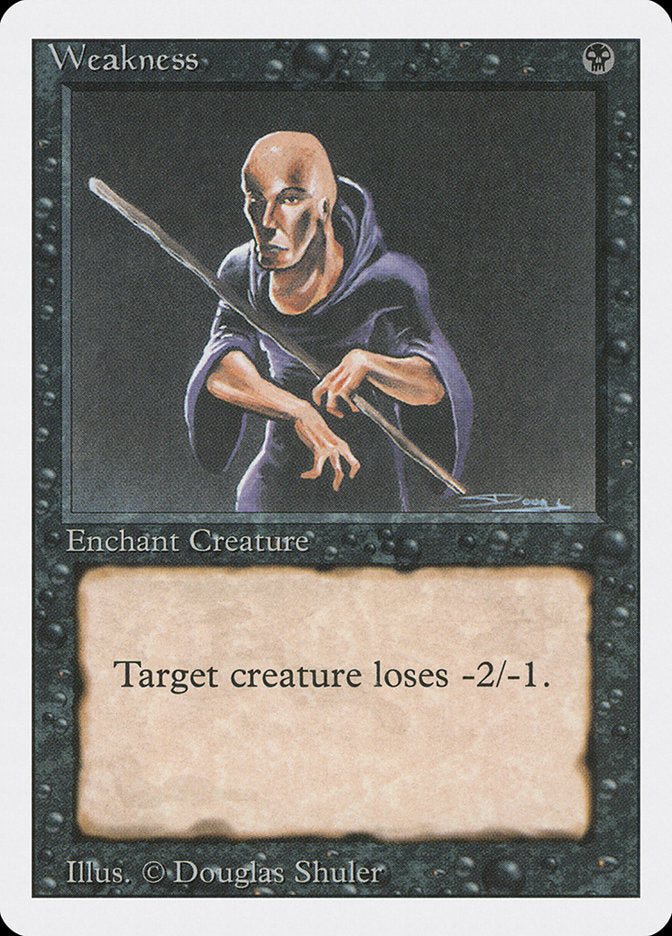 Weakness [Revised Edition] - Magic: The Gathering - Card Brawlers | Quebec | Canada |
